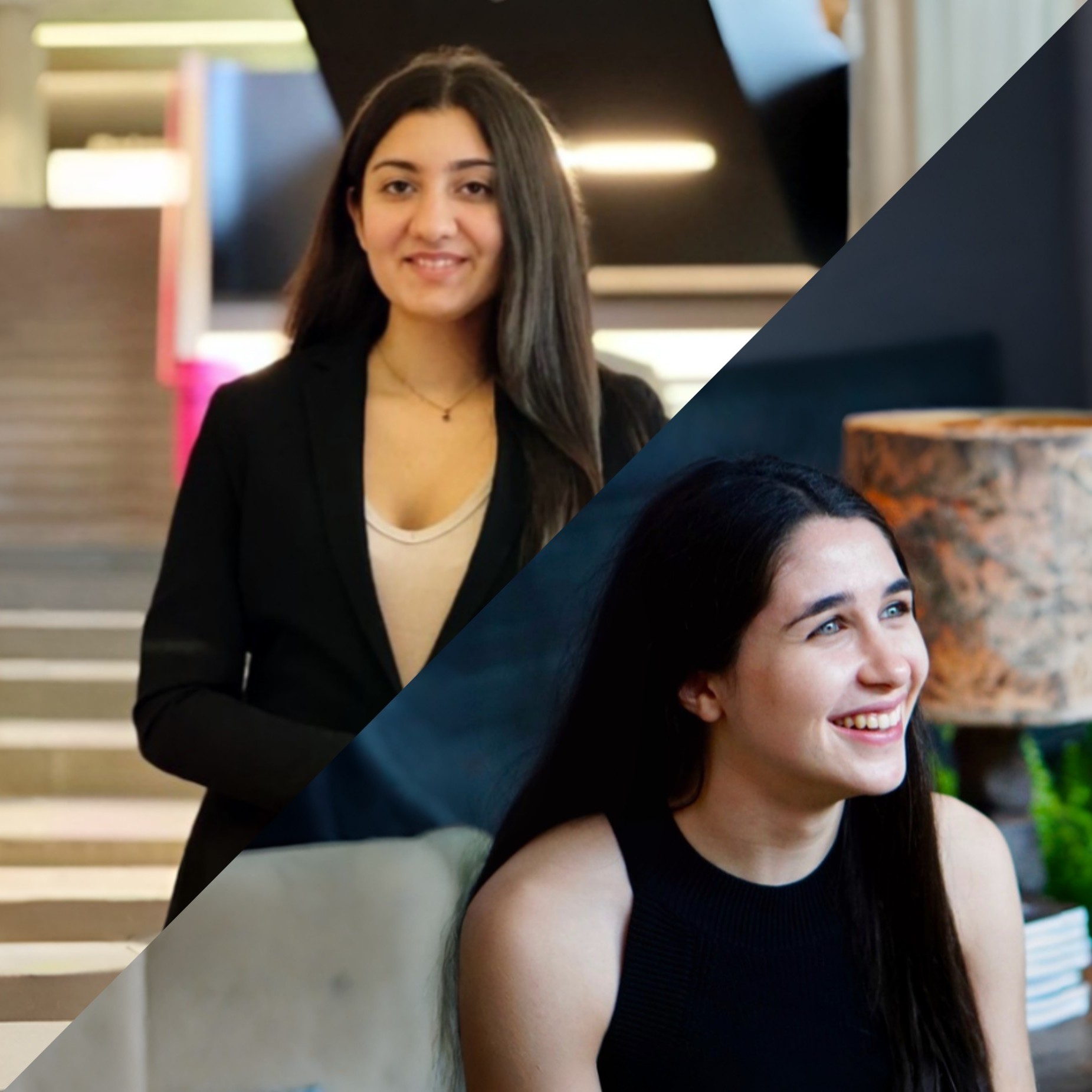 Aamyneh Mecklai and Cassia Attard